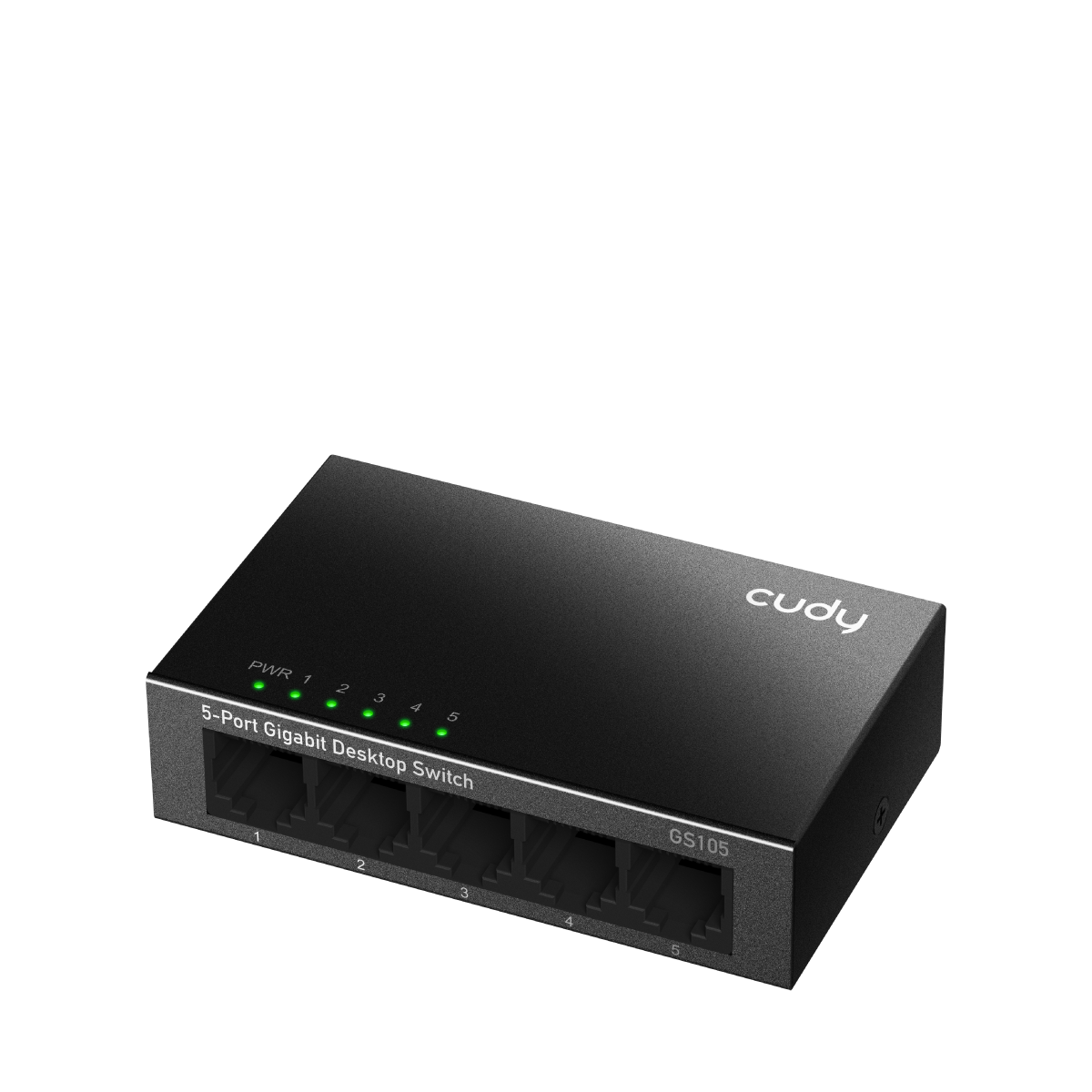 Cudy GS105 v5.0: 5-poorts Gigabit Switch (Metaal)