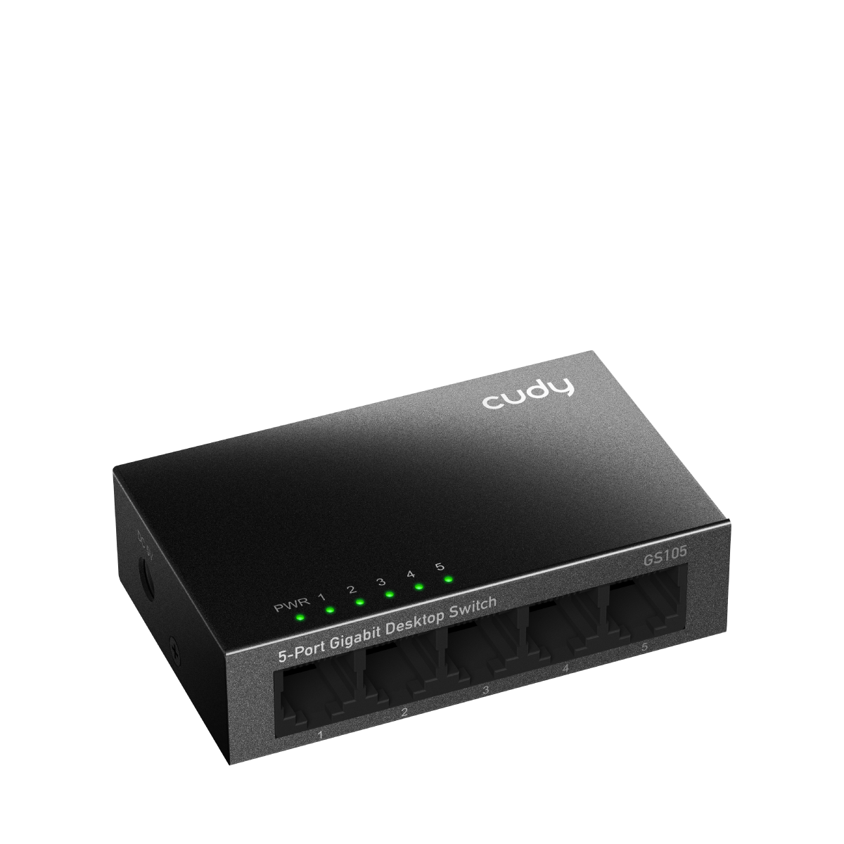 Cudy GS105 v5.0: 5-poorts Gigabit Switch (Metaal)