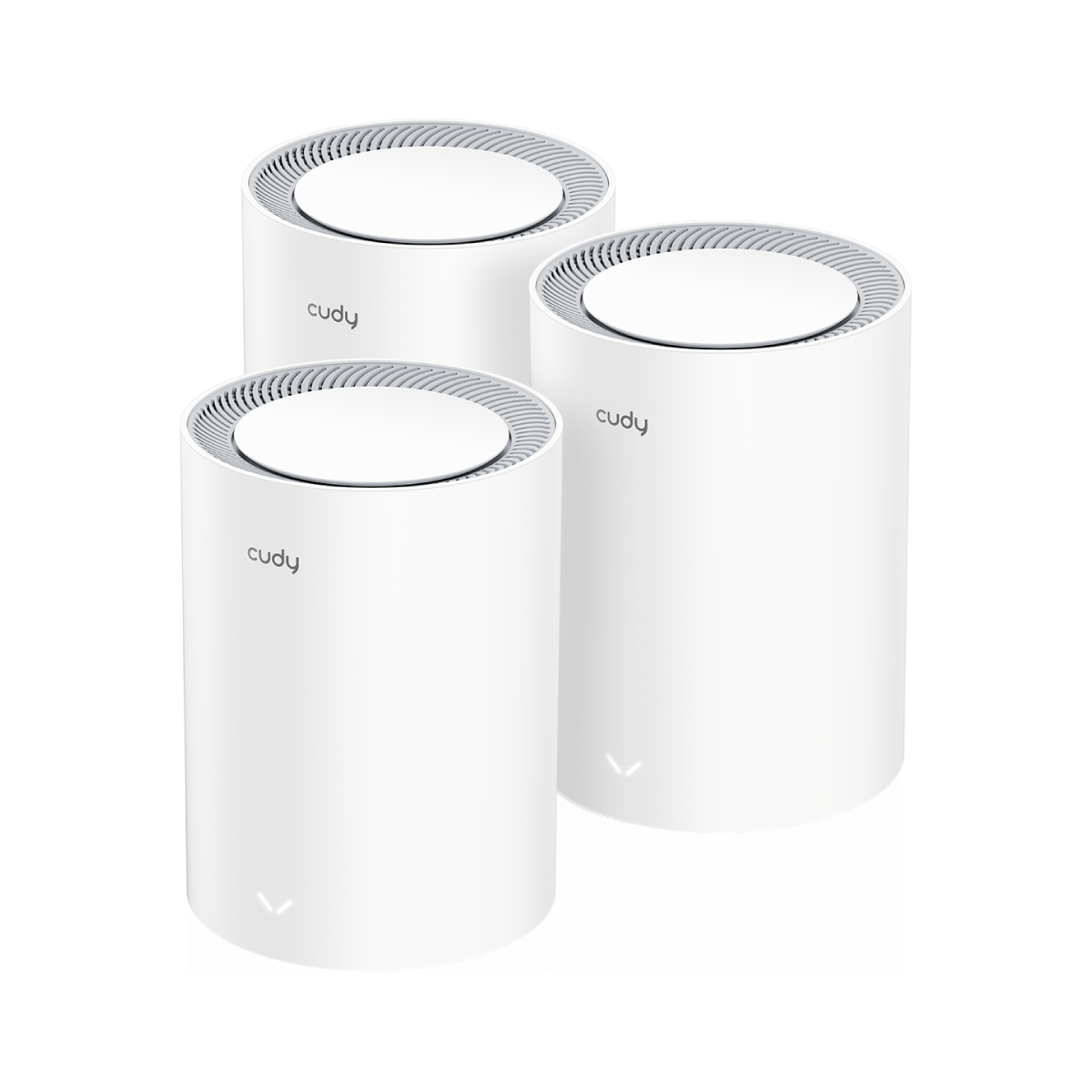 Cudy M3000 v2: AX3000 2.5G Mesh Wi-Fi 6 Systeem (Wit)